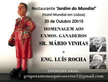 Jantar de Aniversário Sector 1 - Homenagem sr. Mário Vinhas e Eng. Luís Rocha