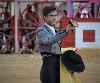 Fílipe Martinho, aluno da E.T.T.M., foi o triunfador da Feira de Novilhadas de LA ALBAGA (Sevilla)