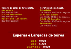 Feira Anual de Outubro e Salão de Artesanato