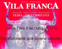 Jovens Valores Atuam na Palha Blanco na Próxima 6ªFeira