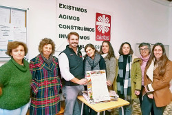 Acção solidária GFACoruche - Cáritas