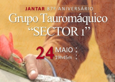 IMPERDÍVEL! DIA 24 DE MAIO: JANTAR DO 87º ANIVERSÁRIO DO SECTOR 1