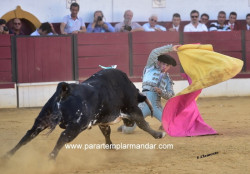O novilheiro João D´Alva toureia Domingo de Páscoa em Las Majadas