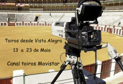 Corridas de Vista  Alegre em Madrid, transmitida no Canal Toiros Movistar