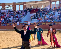 Andrés Romero, porta  grande em Vinaròs (Castellón)