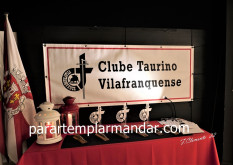 Clube Taurino Vila Vila-franquense entrega trofeus.  