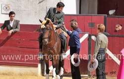 SOBRAL DE M. AGRAÇO - CURRO DÍAZ COM FAENA SUBLIME E TRISTÃO RIBEIRO TELLES A DESTACAR-SE DOS SEUS COLEGAS
