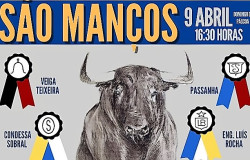 Toiros domingo de Páscoa em São Manços