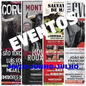Eventos  -  Cartazes de Toiros