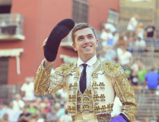 João D'Alva, na Feira do Arroz em Calasparras (Madrid)