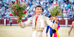 Mariscal Ruiz foi o vencedor do Concurso de novilhadas sem picadores  'Caminho para Las Ventas'.