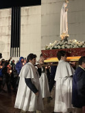 Morante de la Puebla, con la Virgen de Fátima a hombros