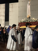 Morante de la Puebla, con la Virgen de Fátima a hombros