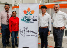 Angeles Taurinos, doou todos benefícios ao Banco Alimentar de Michoacán . 