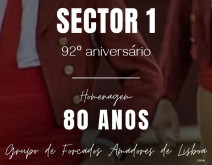92o Aniversário Sector 1 // Homenagem Amadores de Lisboa