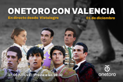Festival ' Madrid Tourear por Valência' Transmitido em direto por OneToro   