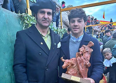 MANUEL DOMINGUEZ VENCE CICLO DE NOVILHADAS EM PUEBLA DEL RIO (Sevilha).