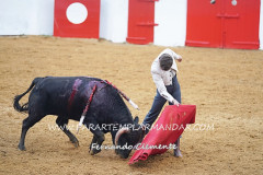 JAVIER ZULUETA em ombros em Valdemorillos .