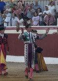 VICENTE SÁNCHEZ, CORTOU UMA ORELHA NO IV CERTAMEN DEL SURESTE DE MADRID