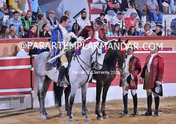 Toiros a pedir contas na IX Corrida de Toiros das Tertúlias.