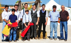Academia de Toureio do Campo Pequeno nas festas de Santa Catarina de Sitimos 2013