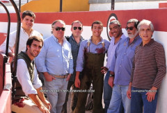 Excelente tenta de machos na Praça de Toiros de Coruche 