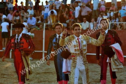 Ovação e uma orelha para Diogo Peseiro em Hornachos (Badajoz) 