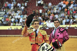 Diogo Peseiro na feira de Mont-de-Marsan (França)