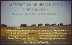 Festa de Campo de Promoção da Alternativa de Nelson Limas