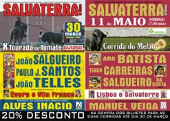 Salvaterra com corridas de Toiros em Março e Maio